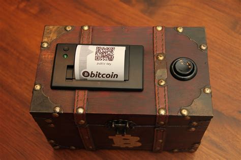 As bitcoins don't exist in any physical shape or form, they can't technically be stored anywhere. Bitcoin Paper Wallet Treasure Chest… - blog.flo.cx