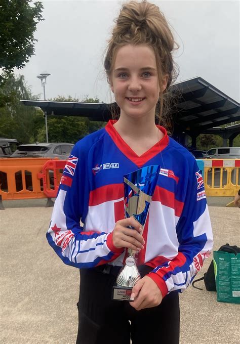 World Bmx Champion Ruby Moores Wins Her First National Championship