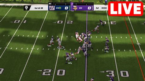 Nfl Live🔴 New York Giants Vs Minnesota Vikings Week 16 Nfl Full Game