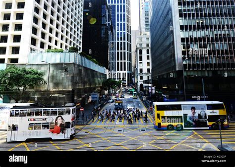 Hong Kongs Central District Stock Photo Alamy