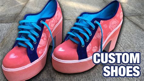 Customizing Shoes For The First Time How To Make Diy Fashion Youtube