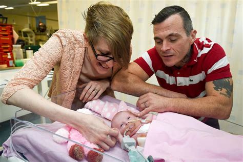 Vanellope Wilkins Miracle Baby Born With Heart Outside Body Is The