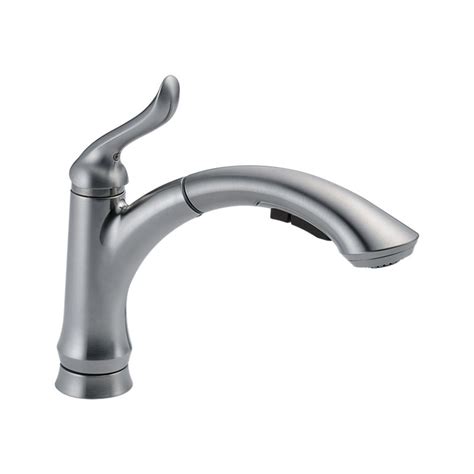 Delta has also multiple single handle kitchen faucets such as the delta 9178 that has become very popular among consumers in recent years. 4353-AR-DST Linden™ Single Handle Pull-Out Kitchen Faucet ...