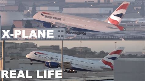 The fact is all of these are available. X Plane 11 VS Real Life - YouTube