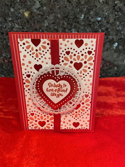 This Card Is Made From Items From The From My Heart Suite Valentine