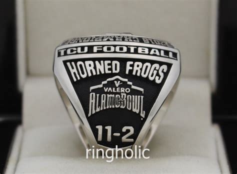 Tcu Horned Frogs Ncaa Alamo Bowl Championship Ring
