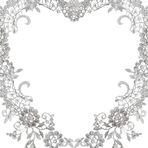 White Lace Border Png White Lace Border Png Transparent Free For