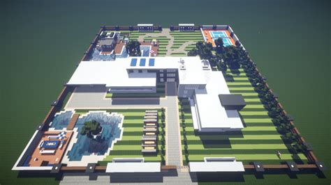 Modern Mansion Minecraft Map