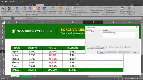 Como Calcular Porcentagem Em Planilha Excel Design Talk