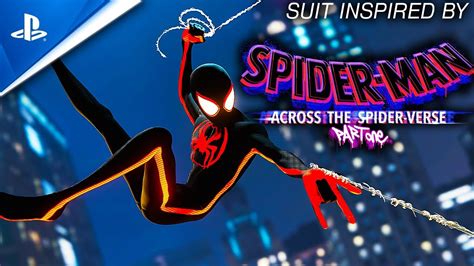 New Across The Spider Verse 2023 Spider Man Miles Morales Suit