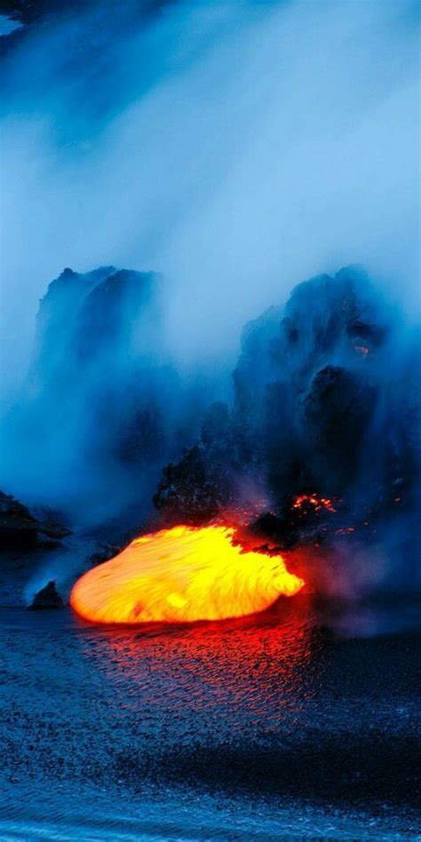 Amazing Nature Mother Earth Mother Nature Volcan Eruption 1440x2560