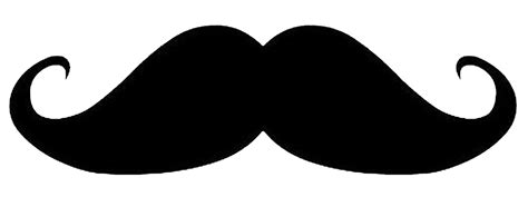 Handlebar Moustache Cartoon Clip Art Cute Mustache Cliparts Png