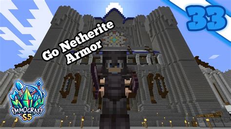 To craft a netherite ingot players will need four pieces of ancient debris and four gold ingots which can be crafted together to create a. Immocraft S5 - GO Netherite Armor #33 [ Minecraft Survival ...