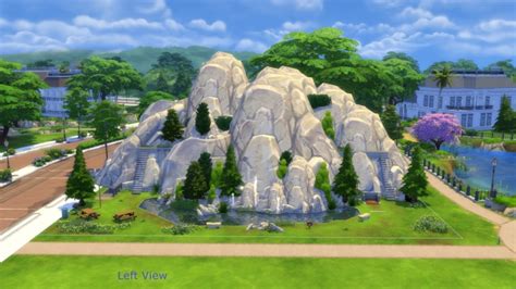 Tranquil Mountain And Midnight Cave By Snowhaze At Mod The Sims Sims
