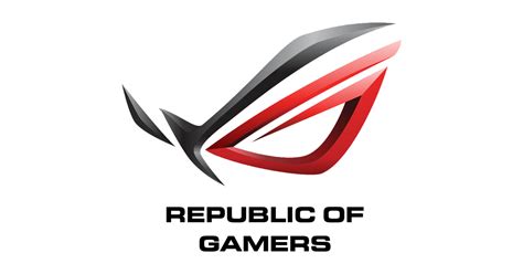 Download Rog Republic Of Gamers Logo Vector Png