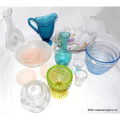 Sold Price Vintage Collection Of Glassware March 6 0122 11 00 Am Gmt