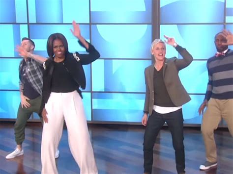 Michelle Obama Puts On Her Dancing Shoes For The Ellen Degeneres Show Ndtv Movies