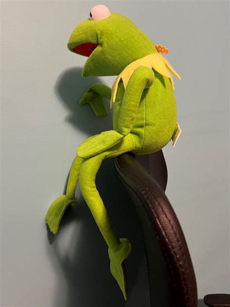 Nanco Posable Kermit The Frog Plush Disleelandia