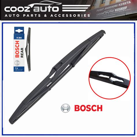 H Bosch Specific Fit Rear Windscreen Flat Wiper Blade Mm