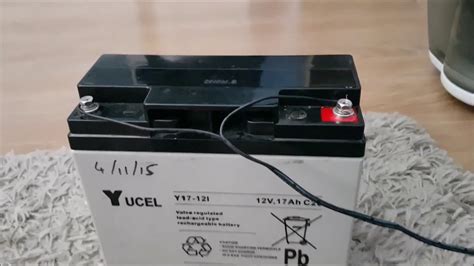 How to charge lead acid battery - YouTube