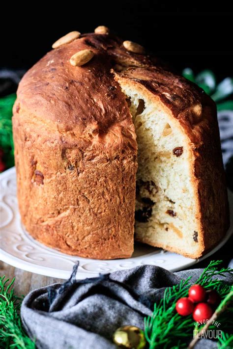 Traditional Panettone Italian Christmas Bread Savor The Flavour