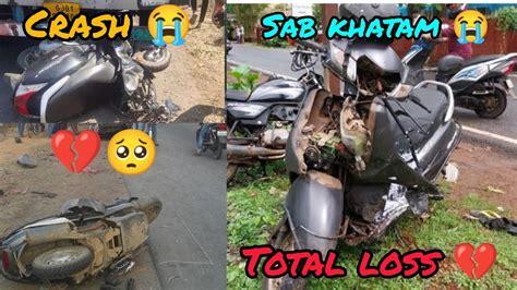 Accident Ho Gya Total Loss Scouty Sab Khatam Ho Gya Youtube