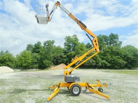 Ft Electric Articulating Towable Boom Lift Rental