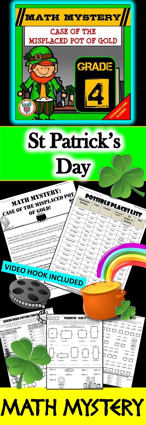 Shereen lehman, ms, is a healthcare journalist and fact checker. St Patrick's Day Math Mystery: Case of The Misplaced Pot ...