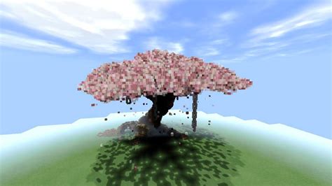 Sakura Tree Minecraft Schematic