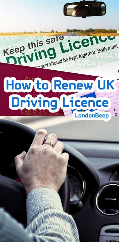 How To Renew Uk Driving License Howto Uk London Driving Driving