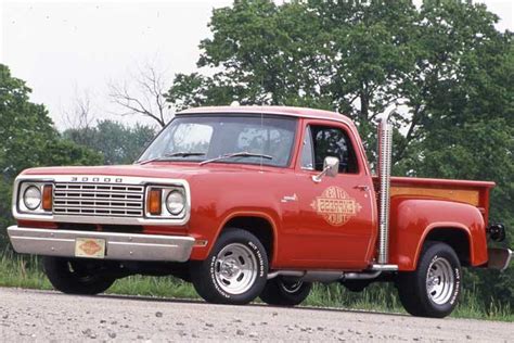 78 Dodge D 150 Little Red Express Hot Rod Network