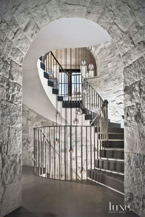 Traditional Stone Spiral Stair Tower Staircase Design Spiral Stairs