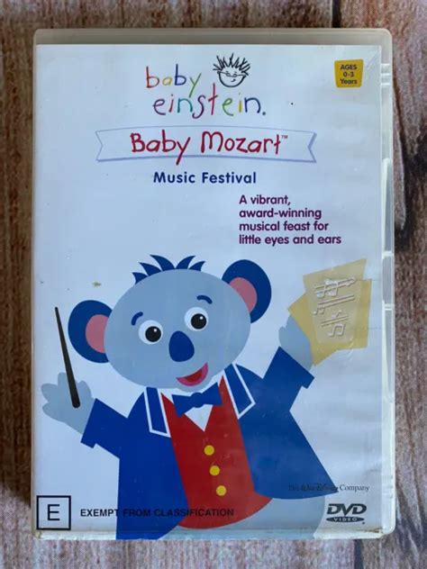 Baby Einstein Baby Mozart Music Festival Dvd £306 Picclick Uk