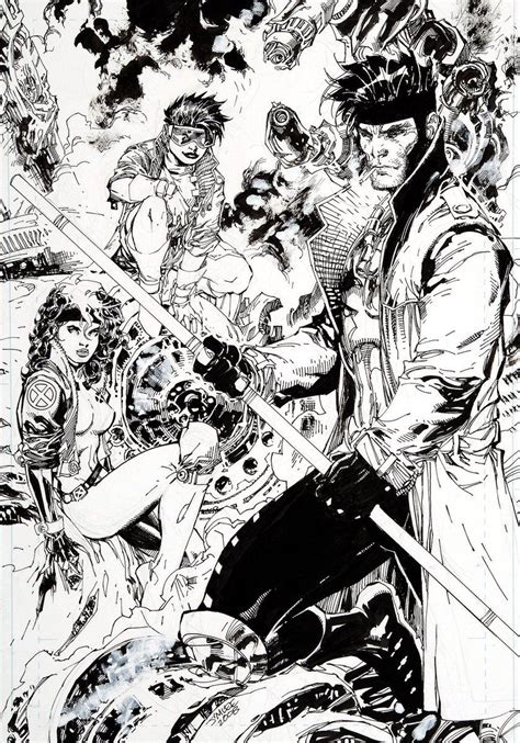 X Men By Jim Lee Jim Lee Art Jim Lee Comic Books Art