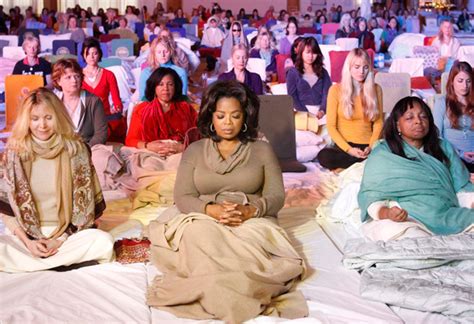 Oprah On Stillness And Meditation Oprah Visits Fairfield Iowa