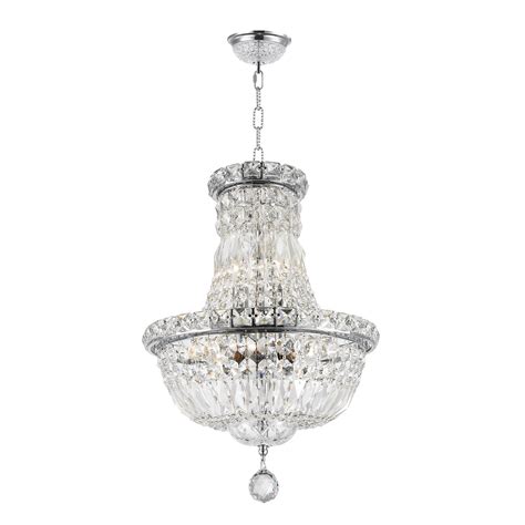 Buy beautiful chandeliers for all tastes and decors from www.netlighting.co.uk. Worldwide Lighting Empire 6 Light Crystal Chandelier ...