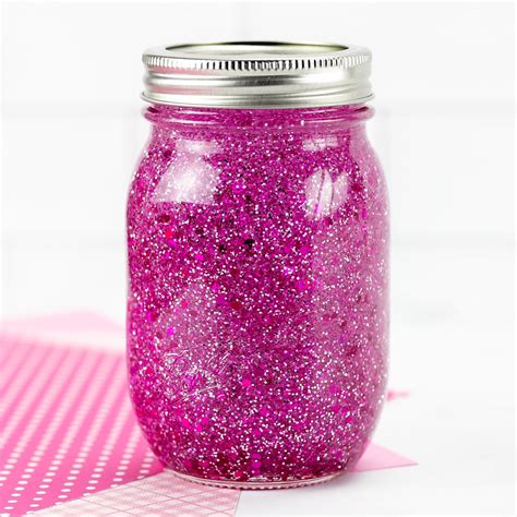 Pink Glitter Jar Instructions Fireflies And Mud Pies