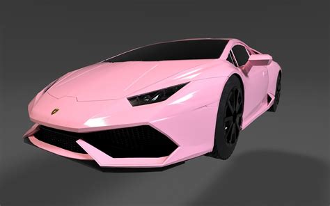Artstation Pink Lamborghini