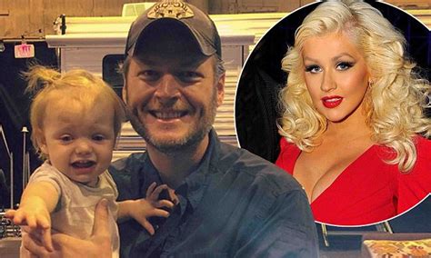 The jolly musician grinned through the heartache as his former the voice. Blake Shelton makes his old The Voice costar Christina ...