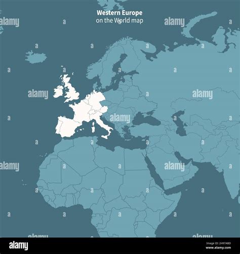 Europa Vektor Karte Fotos Und Bildmaterial In Hoher Auflösung Alamy