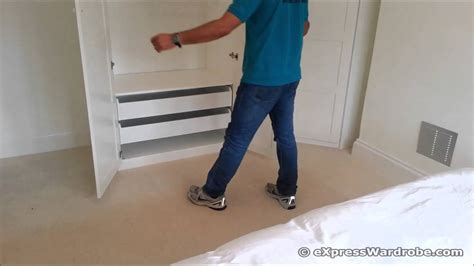 If you remember my office from our one year home tour, i was just using a bunch of random leftover furniture pieces in this corner to organize my. IKEA Pax Corner Wardrobe Design - YouTube