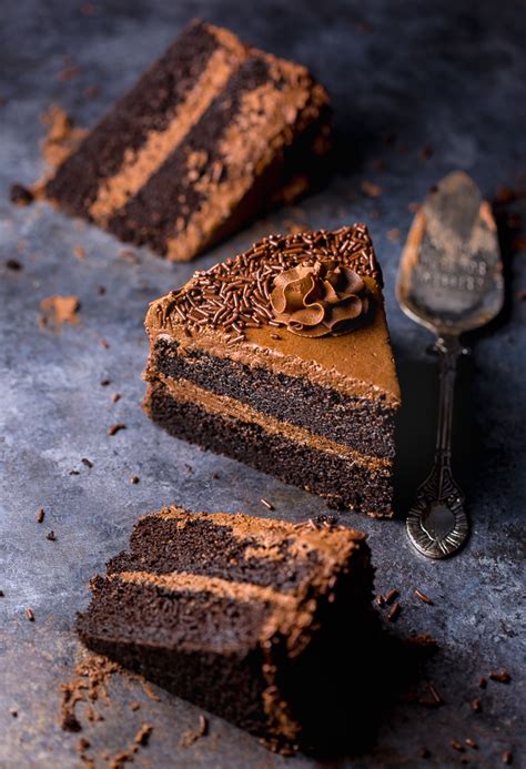 Super Decadent Chocolate Cake With Chocolate Fudge Frosting Page