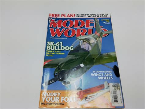 Lot Of 2 Rc Model World Magazine January And September 2008 Issues Ebay