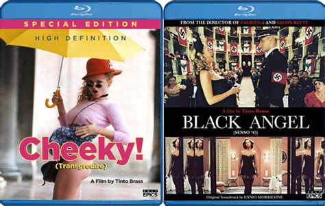 Buy Italian Classic Erotica 2 Blu Ray Bundle Collection Tinto Brass Black Angel And Cheeky