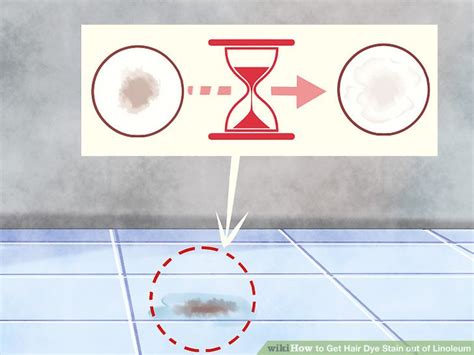 Remove hair dye stains from sink with acetone. 5 Ways to Get Hair Dye Stain out of Linoleum - wikiHow
