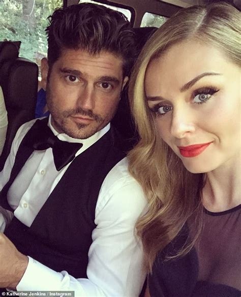 katherine jenkins wishes her husband andrew levitas a happy anniversary daily mail online
