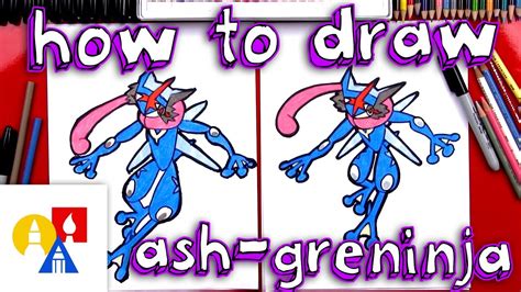 How To Draw Ash Greninja From Pokemon X And Y Youtube Images And Porn