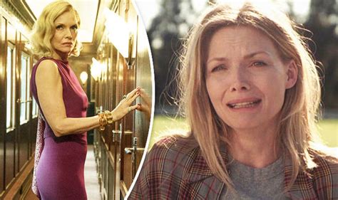 Michelle Pfeiffer In Tears On Murder On The Orient Express