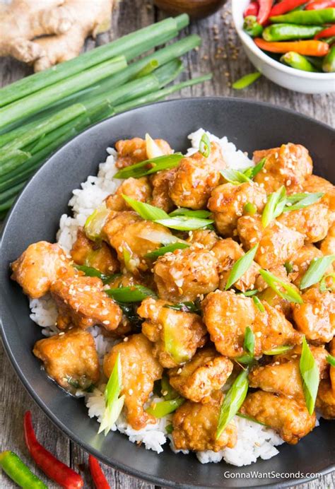General tso chicken can sometimes have recipes that are really complicated and with many different breading steps. Empress Chicken Recipe-Better Than Take-Out! - Gonna Want ...
