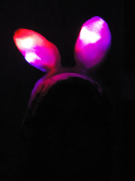 Neon Bunny Neon Bunny Ears Glowing Bunny Rabbit Rabbit Flickr